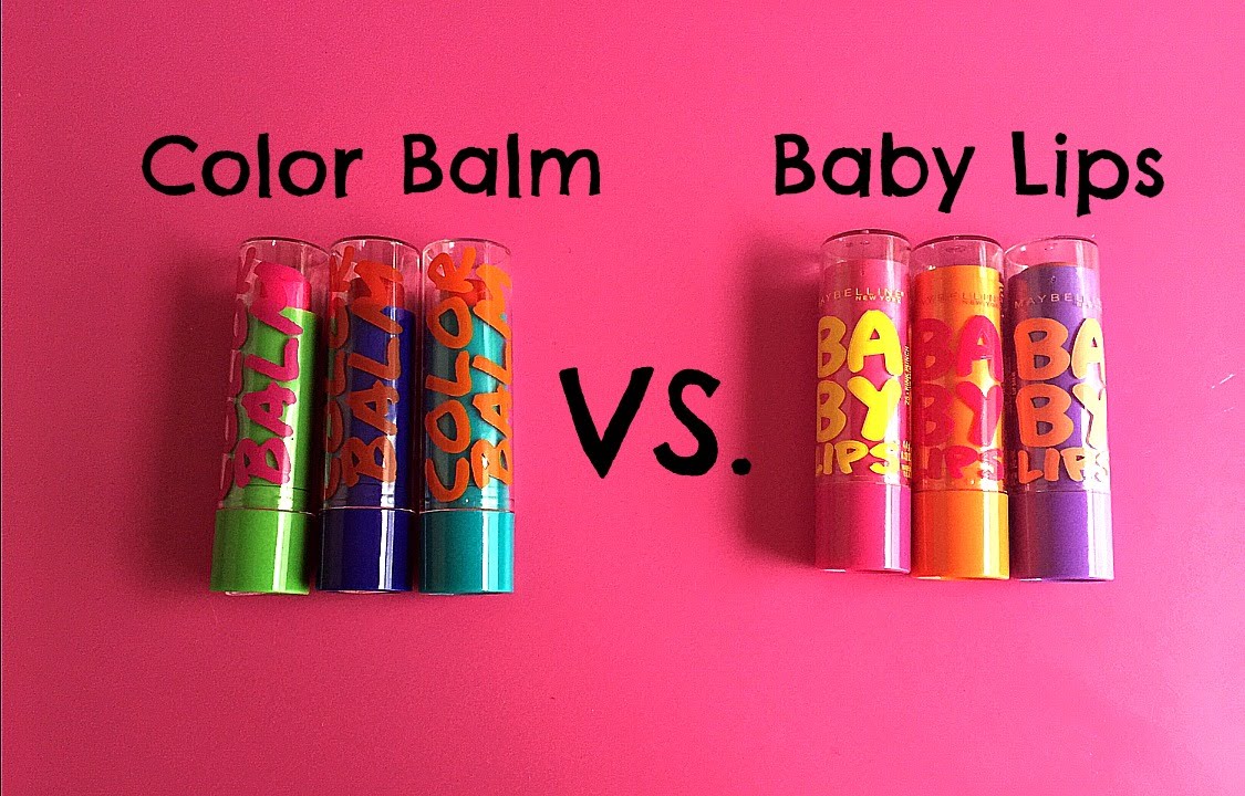 Color Balm vs. Baby Lips YouTube