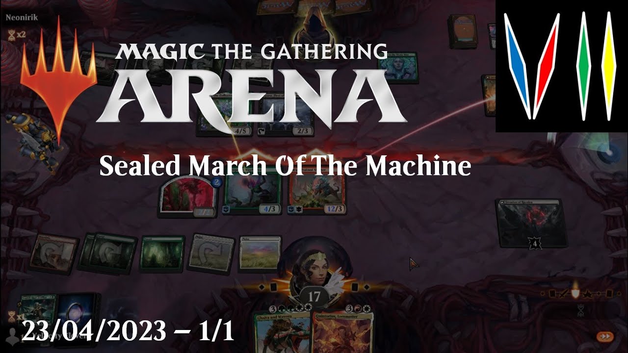 MTG Arena Sealed March Of The Machine (23/04/2023) YouTube