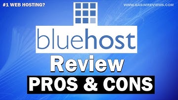Bluehost Review | Bluehost Pros & Cons | Best Web Hosting For WordPress