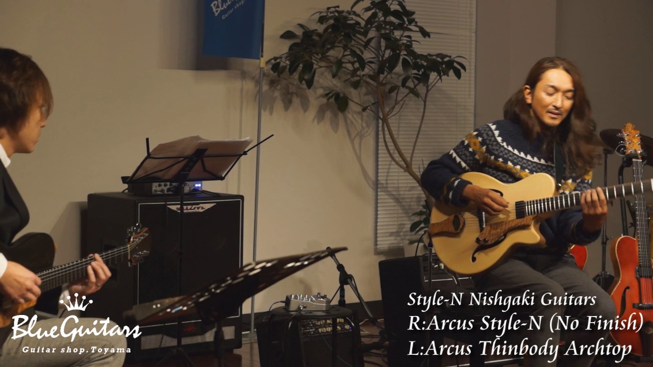 Blue Guitars - 170205 小沼ようすけ ギタークリニック＆ミニライブ featuring…Style-N Nishgaki Guitars