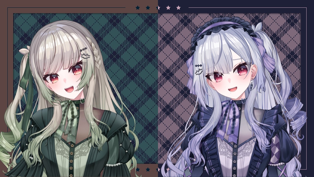 【Live2D Showcase】菓城ジスネ&菓城ラルネ #live2d #live2dmodel #vtuber