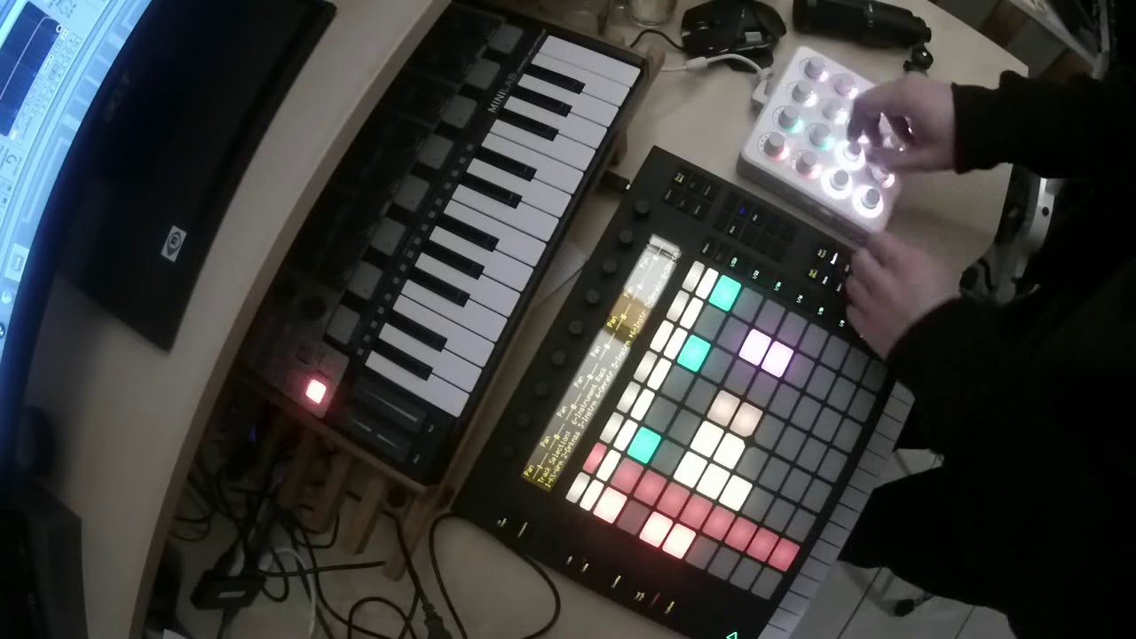 Foster S Live Snowy Using Ableton Live Push Midi Fighter Twister Arturia Minilab Youtube Foster S Live Snowy Using Ableton Live Push Midi Fighter Twister Arturia Minilab Youtube