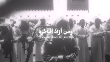 Surah Al-Isra [19-21] | Muhammad Al-Luhaidan | سورة الإسراء
