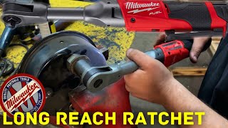 Milwaukee Long Reach Ratchet: We Put It To The Test With A Torque Wrench. Milwaukee 2560