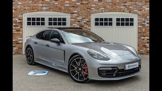 2019 Porsche Panamera 4.0 Gts Pdk For Sale In Gt Silver Metallic With Black Alcantara Interior