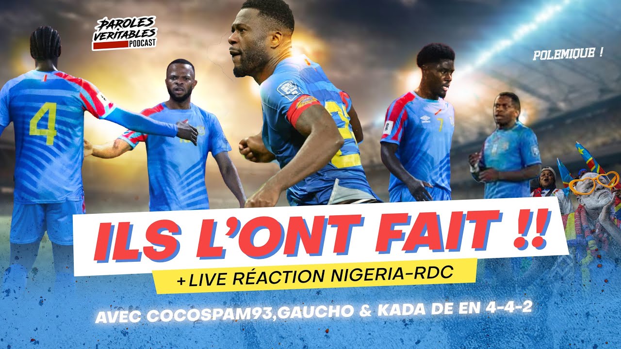 After Match NIGERIA - RDC