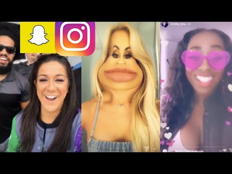 Wwe Snapchat Instagram Ft Bayley Carmella Naomi Paige The Miz