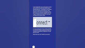 SQL Server Management Studio graphical glitches #shorts