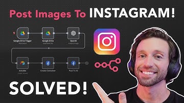 Simple n8n Instagram Automation: Post Images With AI Generated Captions