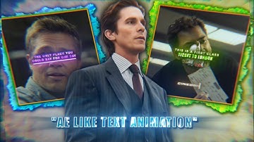 AE LIKE TEXT ANIMATION IN AFTER MOTION #textanimation #video @Cinedrip_editz 