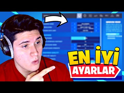 FORTNİTE AYARLARIM! GÜNCEL CHAPTER 4 AYARLAR !! (Fortnite Türkçe)