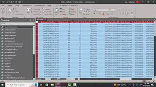 Microsoft Access: Troubleshooting a query that displays too many fields