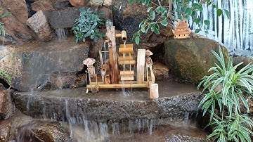 Guồng nước dã gạo cho hoàn lăng bộ.