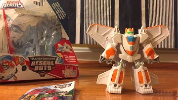 Unboxing Blades Transformers Rescue Bots - Rescue Jet Bot
