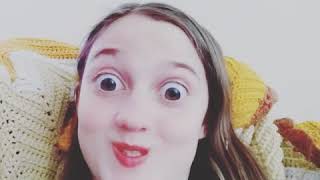 Meredith after Easter dinner