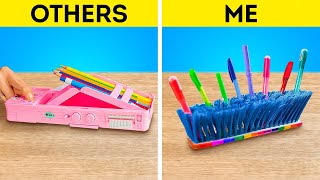 DIY School Crafts And Organizing Hacks For Smart Students 🏫👨‍🎓