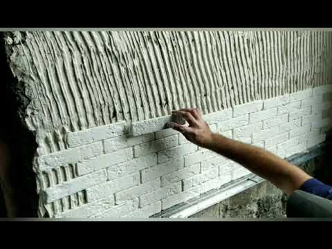 ვიდეო: თაბაშირის აგურის კედელი: აგურის აგების იმიტაცია, როგორ გააკეთოთ თაბაშირის თაბაშირის აგური
