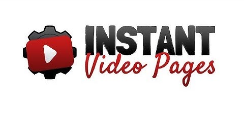 Instant Video Pages - Coming Soon - Create Money-Making Video Pages In 60 Seconds Or Less!
