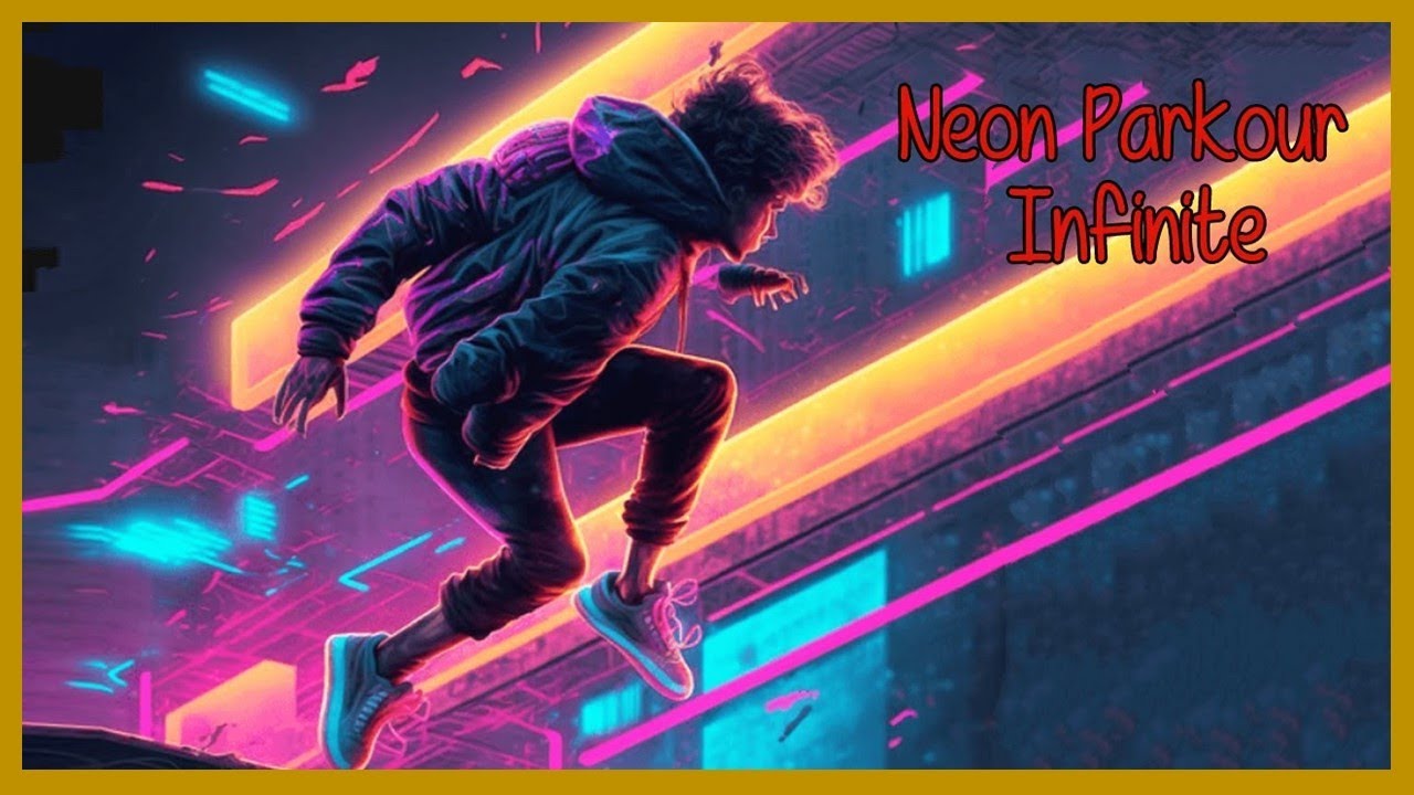 Neon Parkour Infinite | Android gameplay - YouTube