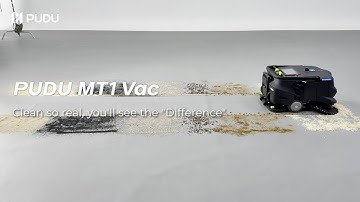 PUDU MT1 Vac: Clean so real, you