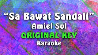 Amiel Sol - Sa Bawat Sandali (Karaoke)
