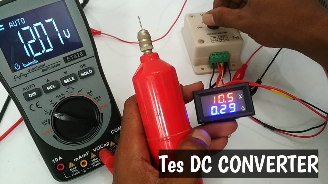 REVIEW DC to DC CONVERTER YouTube