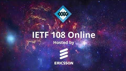 IETF 108: Welcome