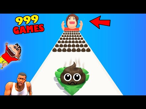 SHINCHAN and FRANKLIN Played 999 Satisfying Mobile GAMES