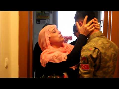 Askerin Annesine Süprizi ( Duygusal Asker Videosu )