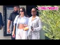 Kendall Jenner, Justine Skye & Fai Khadra Get Juice At Sunlife Organics After Lunch At Soho House