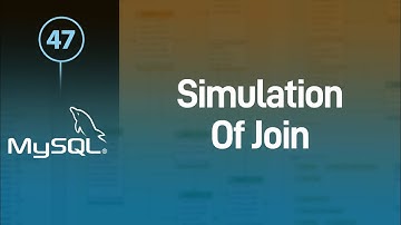 Learn MySQL in Arabic #47 - Simulation Of Join