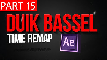 Duik Bassel Tutorial Part 15 of 30 Time Remap|After Effects,Motion Graphics,2D Animation,Rigging