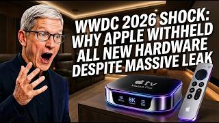 WWDC 2026 Shock: Why Apple Withheld ALL New Hardware Despite Massive Leak Expectations