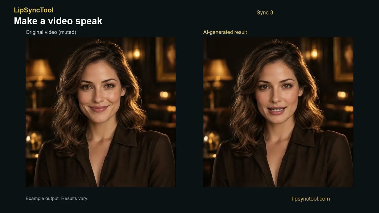 AI Lip Sync Tutorial: Make Photos & Videos Talk | LipSyncTool
