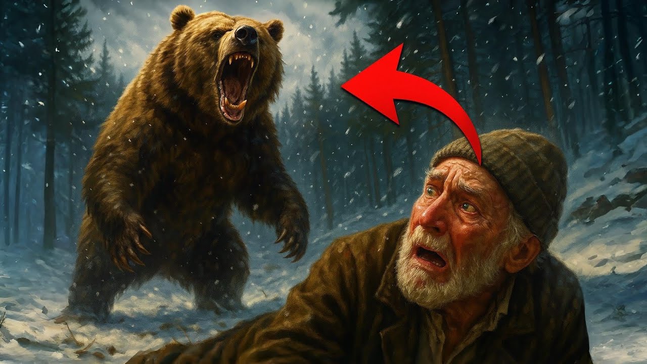 СМЕРТЕЛЬНАЯ ВСТРЕЧА. Медведь-шатун загнал старика в ловушку!