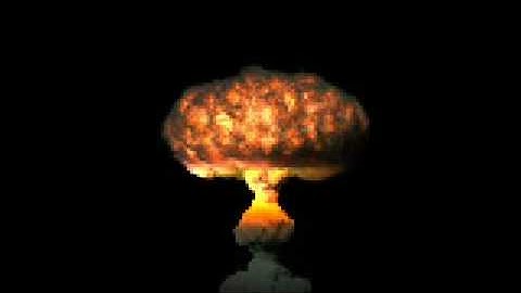 Mushroom Cloud - Lightwave 3D 9.6