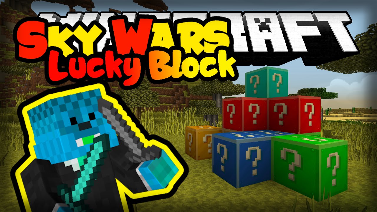 Minecraft: HACKER U LUCKY BLOCKS! | Sky Wars - YouTube