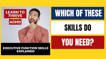 Ep. 2 Executive Function Skills Explained / Learn To Thrive With ADHD Podcast / ADHD Coach Mande