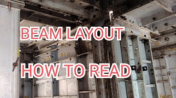 How to read mivan drawing beam layout