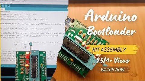 Boot Up!Arduino bootloader assembling kit #youtubevideo #bootloader
