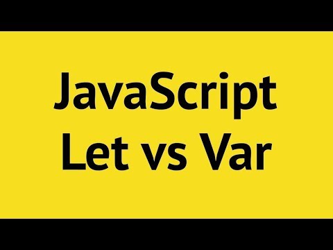 JavaScript Let vs Var vs Constant | Mosh  2019