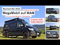 DAS BIEST | MAN MegaMobil Classic 600 4x4 Offroad | NEUHEIT Caravan Salon DD | 6m, wintertauglich