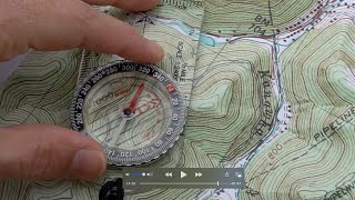 Map and Compass Land Navigation | Part 3  Magnetic Declination, Shooting a Bearing, and Resection