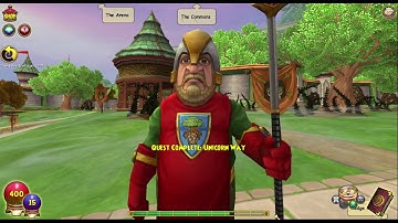 Wizard101 walkthrough: S1 Ep1: the new and improved unicorn way