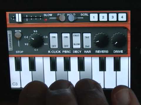 Pocket Organ C3B3 - Rotary Speaker effect : iPhone / iPod Touch App