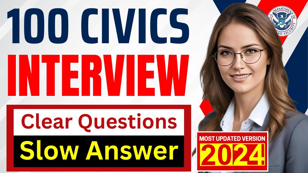 NEW! 100 Civics Questions and Answers (One & Easy Answers) for US ...