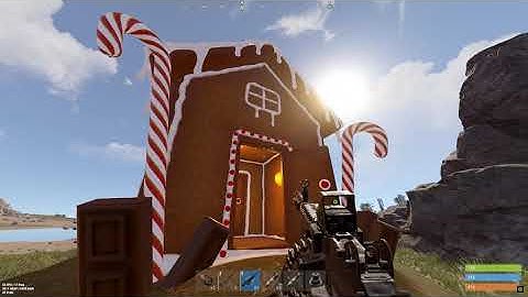 Rust Gingerbread House