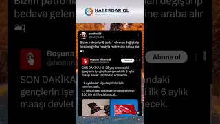 18-25 Yaş Arasındaki Gençlere Çalışma Desteği. Şfet Ündem