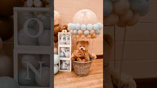 How to Plan the Perfect Teddy Bear-Themed Birthday Party & Baby Shower #teddybeartheme #babyshower
