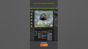 Blender Tip Video Texture Material | AR3Designs Daily Blender 3D Tips